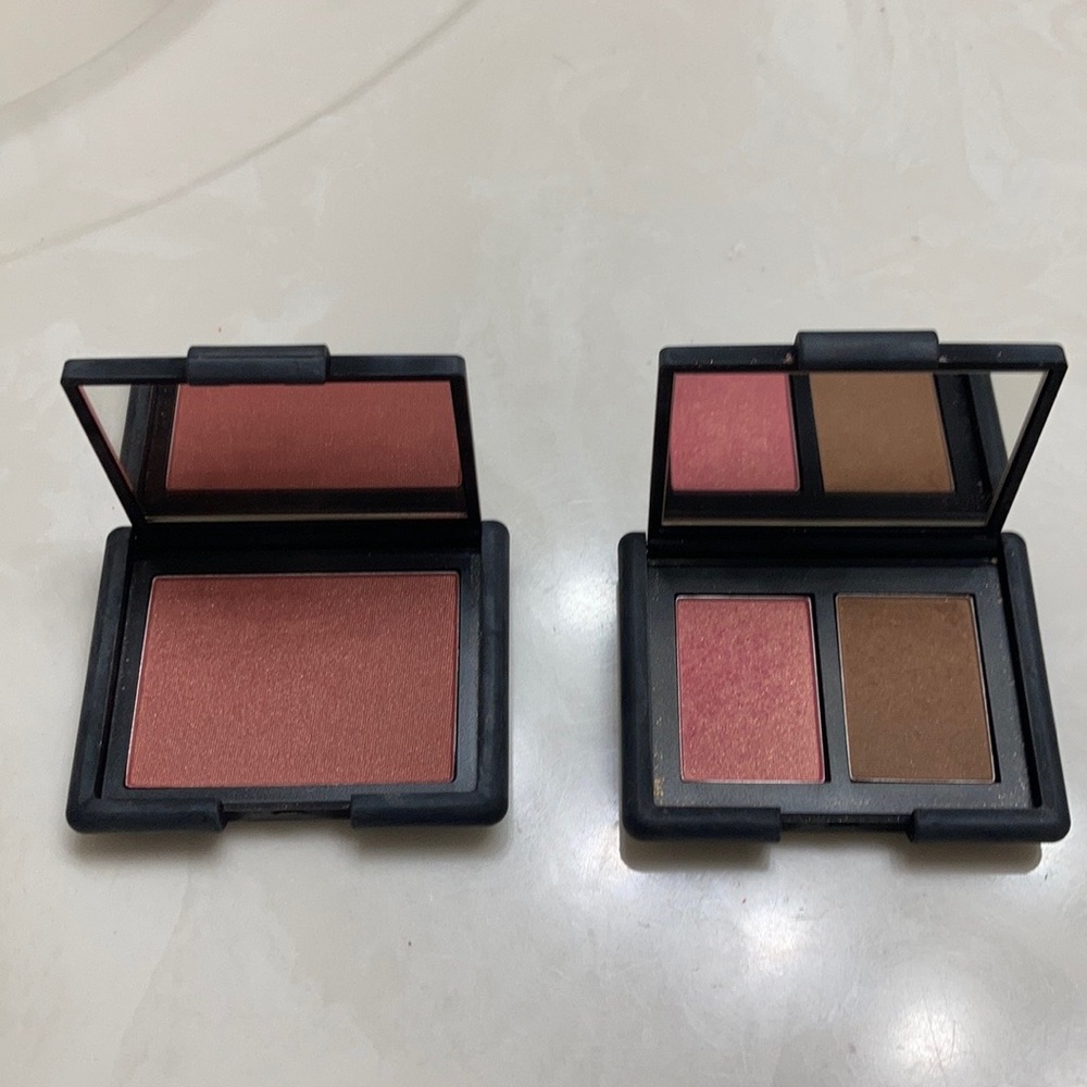 NARS Taos and Orgasm/Laguna travel